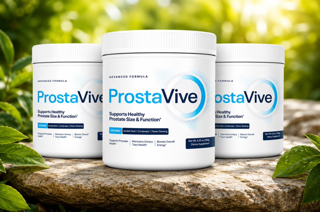 ProstaVive supplement in natural light
